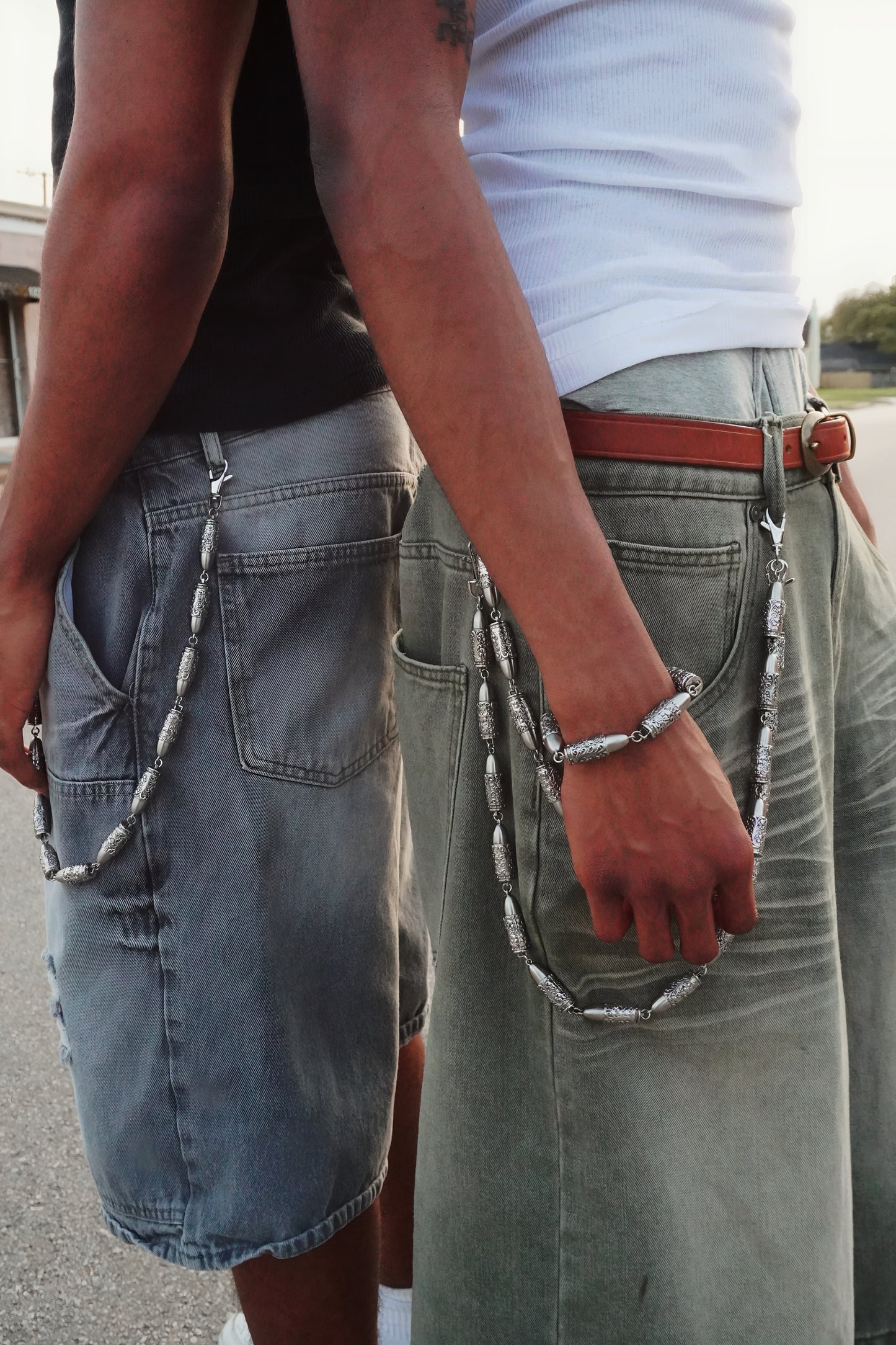 Blossom Barrel Wallet Chain